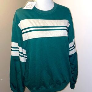 Moonsasa Green Pullover Sweatshirt Sz L